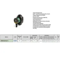 Dab Pumps EVOSTA 3 80/180 (1") Circolatore elettronico a rotore bagnato per ricircolo acqua in impianti di riscaldamento e condizionamento 60185505