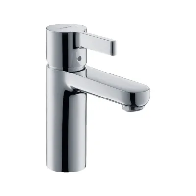 Hansgrohe METRIS S miscelatore monocomando lavabo 100, con scarico e saltarello, finitura cromo 31060000