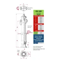 Art.66/D Idrante soprasuolo modello EUR a norma UNI EN 14384 in ghisa DN 100 P.500 con due sbocchi DN 70 - Marcati CE  - tipo a secco con scarico automatico antigelo 1615.066