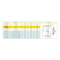 Art. 67 Gomito a piede flangiato a norma UNI EN 1092-2 PN16 - DN80 0190.067