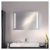 Geberit OPTION specchio 90 cm con illuminazione led posizionata a destra e sinistra 500.589.00.1