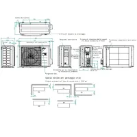 Daikin RXM R32 Unità esterna monosplit 2.5 kW (si riferisce alla sola UNITA' ESTERNA) RXM25R9