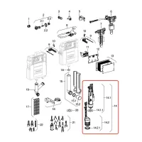 Campana Tipo212 completa. Valvola di scarico di ricambio Geberit modello 212 244.820.00.1