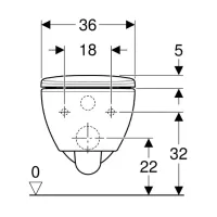 Set vaso sospeso Geberit Selnova Premium, vaso a cacciata, fissaggio nascosto, Rimfree, con sedile del vaso 501.991.00.1