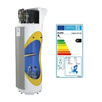 Scaldabagno scaldacqua elettrico termodinamico murale in pompa di calore Atlantic Calypso VM ad alta efficienza, capacità di serbatoio 150 litri 876188