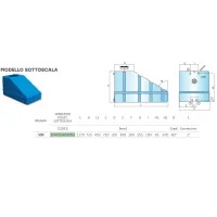Serbatoio polietilene modello sottoscala da 500 litri 3500264010051