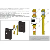 2171 - Gruppo di rilancio diretto - circolatore elettronico 1-7 m - interasse circolatore 130 mm 2171 1130EA