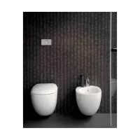 Pozzi Ginori Easy.02 bidet sospeso per allacciamento acqua interno, bianco 42256000