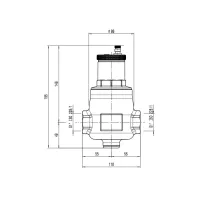 DISCAL, Disaeratore. Attacco G 1" (ISO 228-1) F 551006