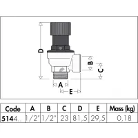 Raccordo curvo a tre pezzi. Per impianti a gas e idrocarburi fluidi (O-Ring giallo conforme a norma EN 549) e per impianti idraulici e sanitari (O-Ring nero conforme a norma EN 681.1). Attacco G 1"1/4 (ISO 228-1) F ingresso - G 1"1/4 A (ISO 228-1) M uscita, bocchettone 588170