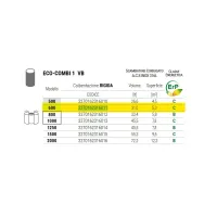 ECO COMBI 1 VB bollitore verticale da 600 litri per acqua di riscaldamentocon scambiatore corrugato in acciao Inox 316L per ACS 3270162316011