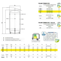 Volano termico PDC 300 per pompa di calore da 300 litri 3001162311003