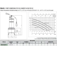 Dab Pumps FEKA VS 550 M-A Pompa sommergibile in acciaio inox per sollevamento acque reflue 103040000