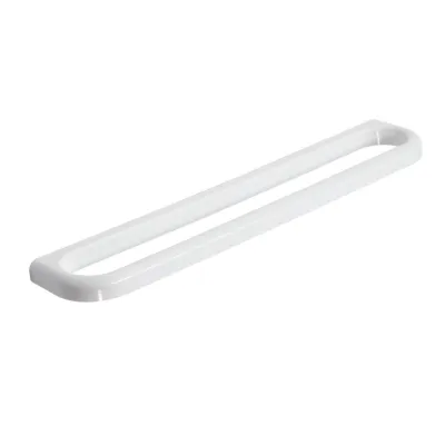 Porta asciugamani 56 bianco serie Linea, dim. 56 x 2,5 x 11 cm 110286002