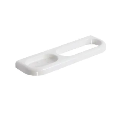 Portasapone e portasalvietta, dim. 37 x 2,5 x 11 cm bianco 110294002