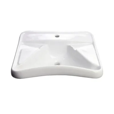 400_EA - Lavabo ergonomico serie Basic in ceramica - mm 670x580 400_EA