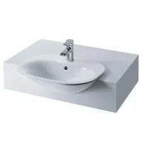 Ideal Standard Tonic lavabo semincasso monoforo 60x49 cm bianco K070161