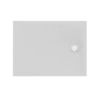 Ideal Standard Ultraflat S piatto doccia rettangolare L.100 P.80 cm ultrasottile, colore bianco finitura opaco effetto pietra K8219FR