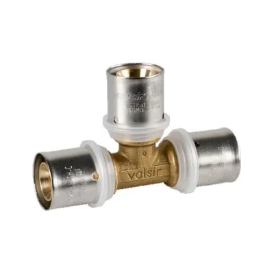 Raccordo a Tee intermedio ø20/2,25 x 20/2,25 x 20/2,25 Pexal Brass - raccordo a pressare VS0175710