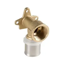 Raccordo flangiato ø16/2x1/2" Pexal Brass - raccordo a pressare VS0171005