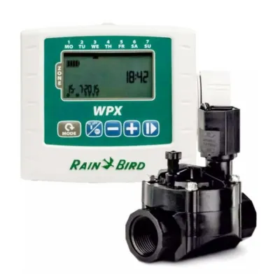 Programmatore centralina irrigazione a pile serie WPX ESP-9V Rain Bird - 1 stazione con elettrovalvola 1" inclusa INRF48373