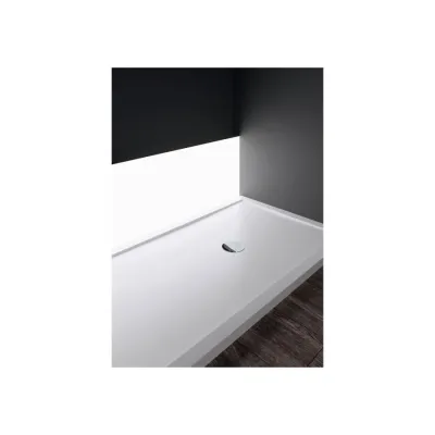 Piatto doccia Olympic Plus dim. 120 x 90 x h.12,5 cm piletta ø 90 bianco OL1209011-30