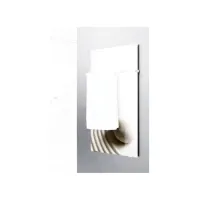 Scaldasalviette Radiatore bagno Sole 60x125cm (1000W) bianco SOLT6012-CA010