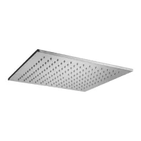 Soffione cromato SYNCRO KING Quadro in metallo ispezionabile - 300x300mm ZSOF078CR