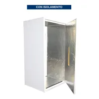 Copricaldaia in lamiera preverniciata con isolamento- dim. 1000 x 550 x 440 mm 00000050470