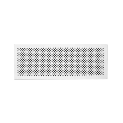 Griglia design Zehnder Venezia per CLD-K ( 430×160 mm) bianca 990320647