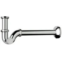 Sifone bidet in ottone cromato 1"1/4 mod. Europa -322.2225