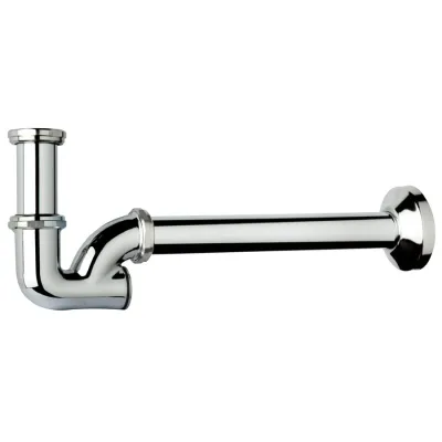 Sifone lavabo in ottone cromato 1"1/4 mod. Europa -324.2225