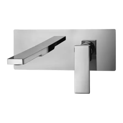 Elle-Effe miscelatore incasso lavabo con bocca e aeratore M24x1 - l. 200mm EL105CR