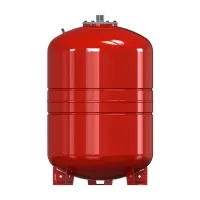 Vaso di espansione da 200 litri per impianto solare SOLARVAREM CE resistente al glicole, con flangia in acciaio inox avvitata, colore rosso R8200481S4000000