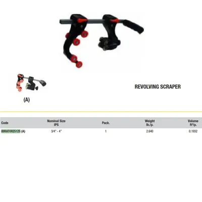 Raschiatore orbitale ø25÷125mm 00RATOR25125