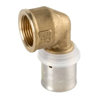 Raccordo gomito femmina 25x2,5 x 3/4" Pexal Brass - raccordo a pressare VS0170634