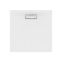 Ideal Standard Ultraflat New piatto doccia quadrato 80x80 cm, in acrilico, colore bianco finitura lucido T446601