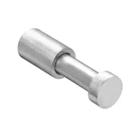 Logic appendino appendiabiti inox satinato - Misura 20 x 65 x 20 mm WJC226A0021003