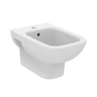 Ideal Standard I.LIFE A bidet sospeso monoforo, monoforo, con troppopieno, colore bianco finitura lucido T452401