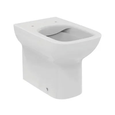 Ideal Standard I.LIFE A vaso a terra RimLS+, a filo parete, universale, senza sedile, colore bianco finitura lucido T463101