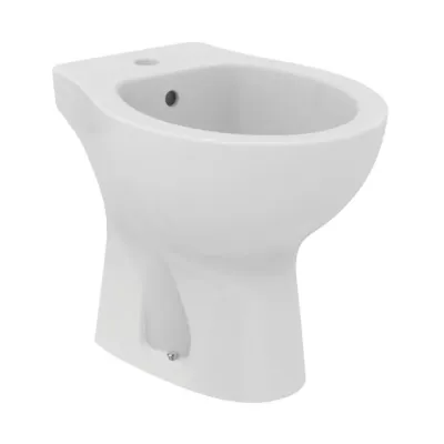 Ideal Standard Eurovit bidet a terra, 360x500 mm, con troppopieno e foro per miscelatore, bianco E877401