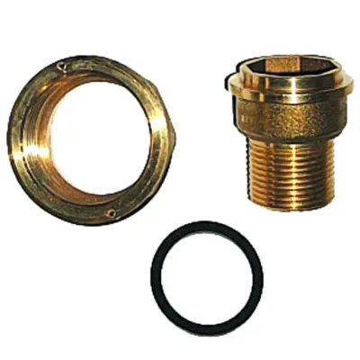 Raccordo per contatore gas FG ø 1" 1/4 x 3/4" completo di canotto, dado femmina girello e guarnizione 00000050411