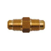 Raccordo ottone diritto - 1/4"x1/4" SAE per tubi rame 00000011330