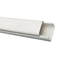 Canalina bianca per condizionatore mod. Sonia - 65x50 mm - l. 2000 mm (prezzo a metro - acquisto min. 2 metri e multipli) 00000012311