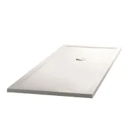 Olympic plus piatto doccia acrilico 120x80 h4,5 cm piletta ø 90 bianco OL801204-30