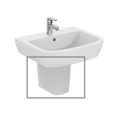 Ceramica Dolomite Gemma 2 semicolonna, bianco J521601