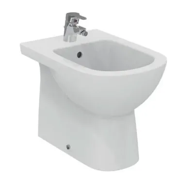 Ceramica Dolomite Gemma 2 bidet a terra filo parete, bianco J523501