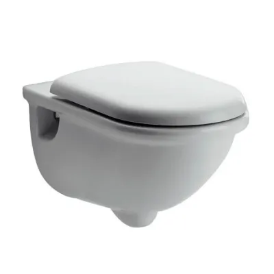 Ideal Standard Esedra Vaso sospeso a cacciata con scarico a parete, con sedile, bianco T311861