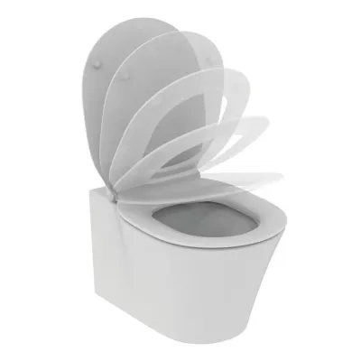 Ideal Standard Coonnect Air vaso sospeso AquaBlade, con sedile slim a chiusura rallentata, colore bianco E008701