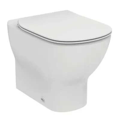 Ideal Standard Tesi vaso filo parete universale con sedile slim a chiusura rallentata, colore bianco T353101